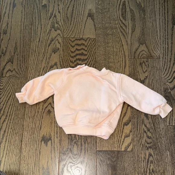 Kenzo Pink Graphic Sweatshirt with Cartoon Design tiger Paris EUC 18months baby - Picture 7 of 11
